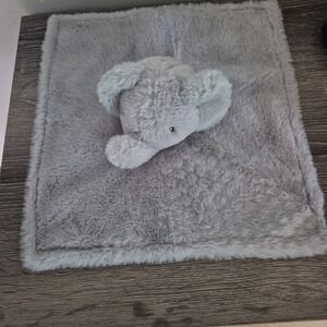 Security Blanket Elephant Baby By Parents Choice  Lovey Huggy Soft Plush Gray